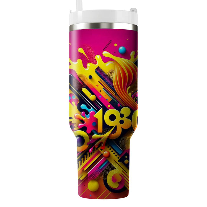 Rad Retro Color Burst  Tumblers For Gifts