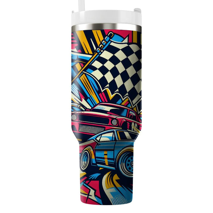 Rad Retro Racing  Tumblers For Gifts