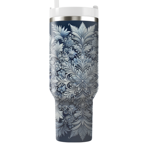 Winter Crystal Frost  Custom Tumblers