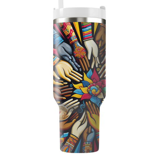 Unity In Diversity - International Day Of Tolerance  Custom Tumblers