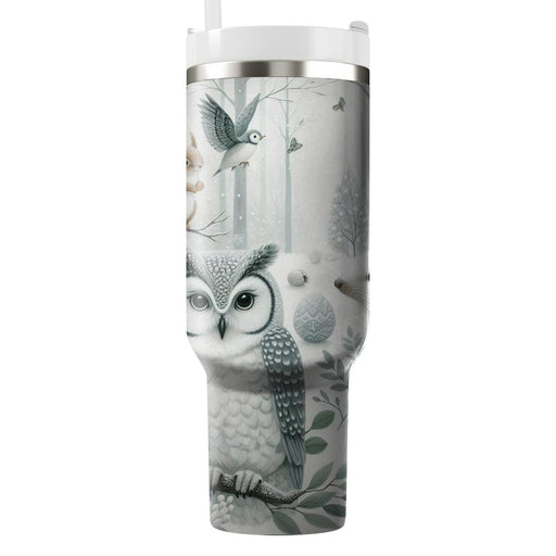 Winter Woodland Animal  Decorative Tumblers