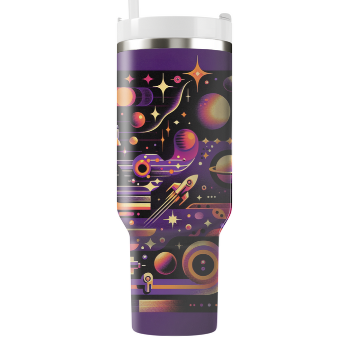 Cosmic 80s Adventure Insulated Tumblers