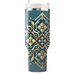 Symmetrical Diamond Mosaic  Custom Tumblers