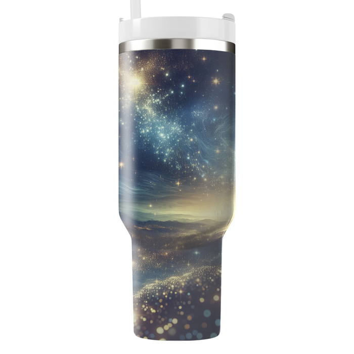 Starlit Reverie - Celestial Celebration  Tumbler Cups