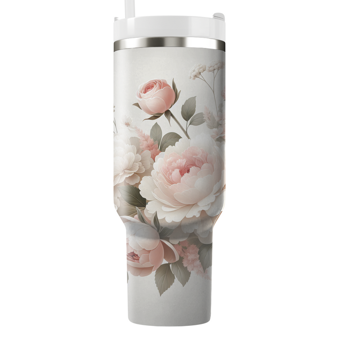 Floral Elegance  Travel Tumblers