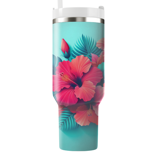 Vibrant Hibiscus Paradise  Tumblers For Gifts