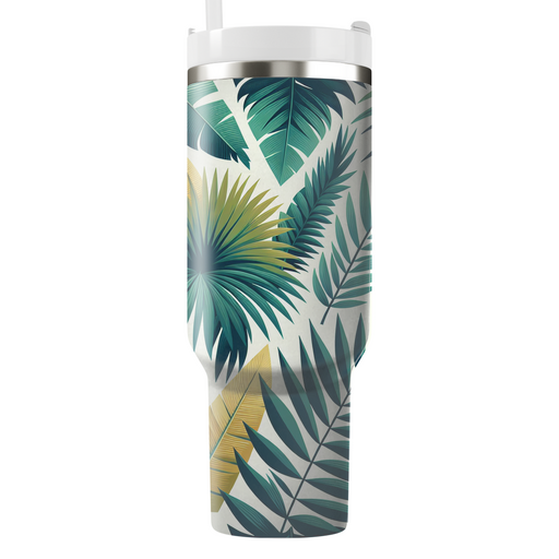 Tropical Palm Pattern  Custom Tumblers