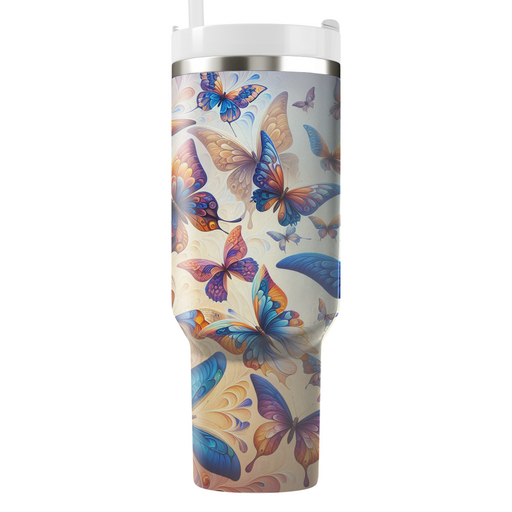 Vibrant Butterfly Dreams  Tumbler Cups