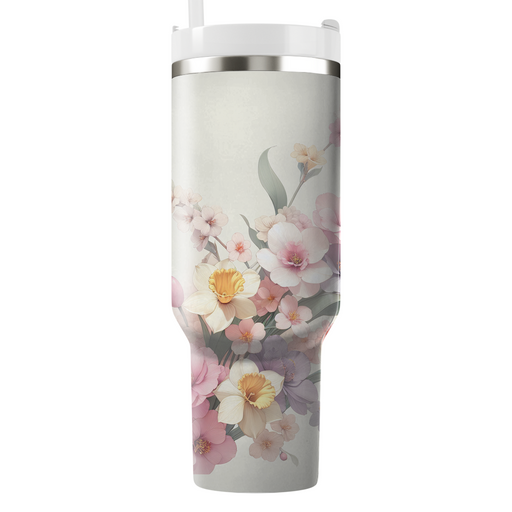 Blossom Reverie  Personalized Tumblers