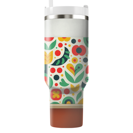 Retro Polka Dot Delight  Tumblers For Gifts