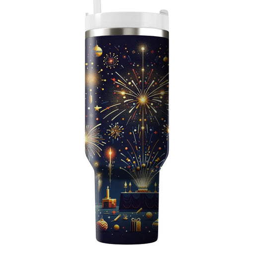 Festival Of Lights - New Year’s Eve  Custom Tumblers