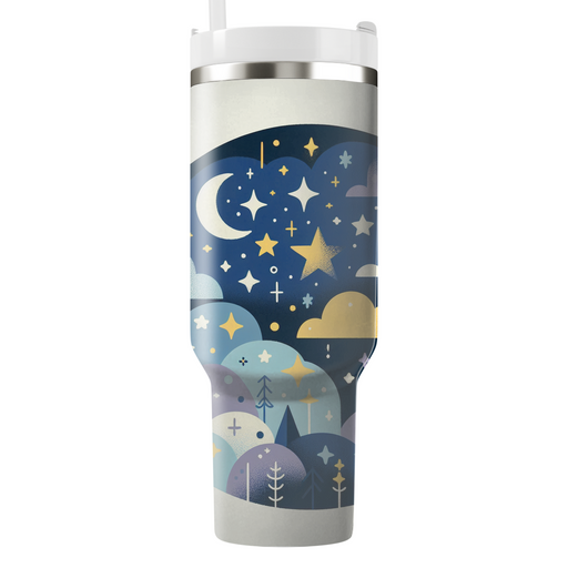 Whimsical Starry Nights Unique Tumblers