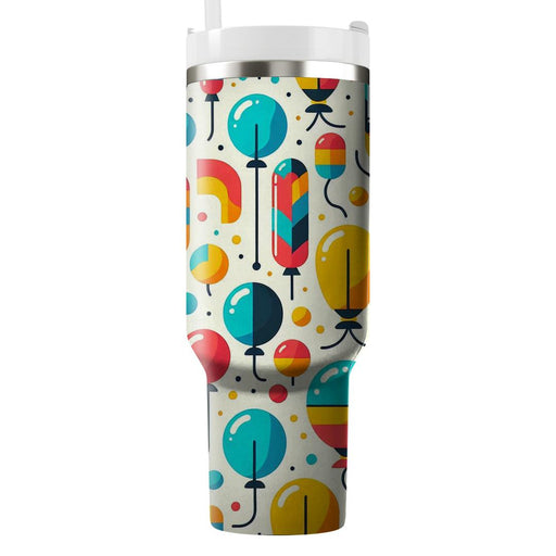 Whimsical Balloon Pattern  Insulated Tumblers