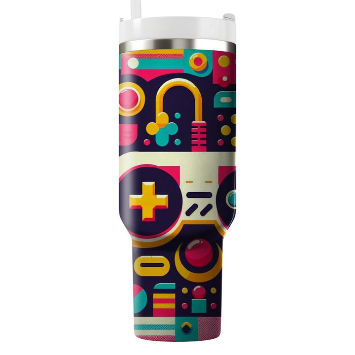 Video Game Controller  Tumblers With Lids