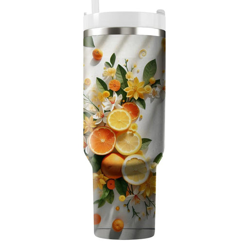 Blooming Citrus  Unique Tumblers