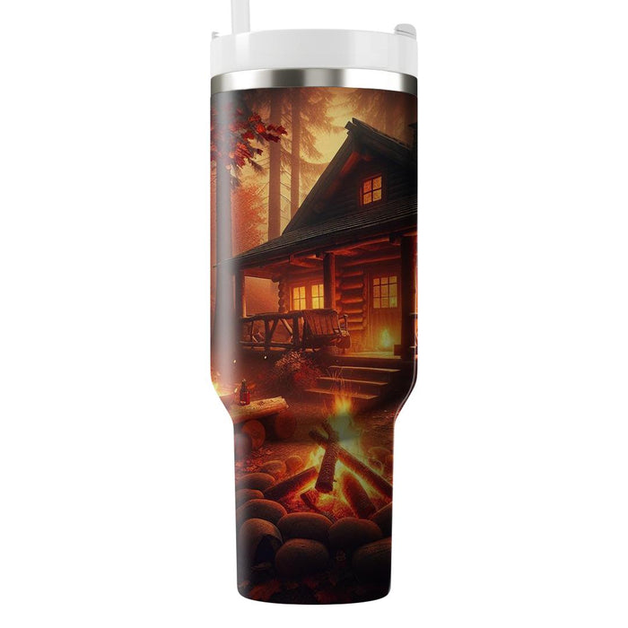 Autumn Fireside Glow  Tumblers For Gifts