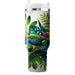 Vibrant Gecko Jungle  Travel Tumblers