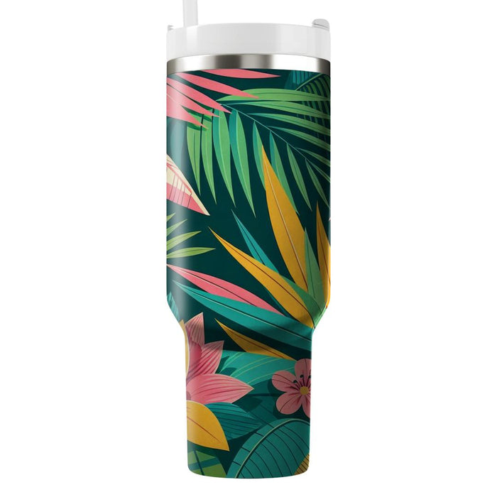 Tropical Paradise Palms  Insulated Tumblers