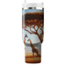 Gentle Giraffe Plains  Travel Tumblers