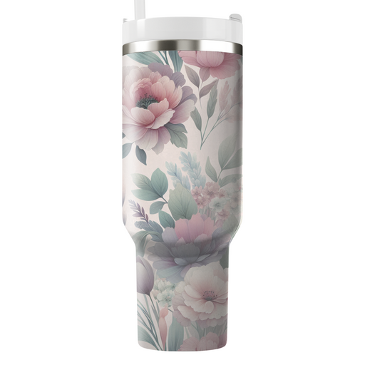 Artistic Floral Watercolor  Custom Tumblers