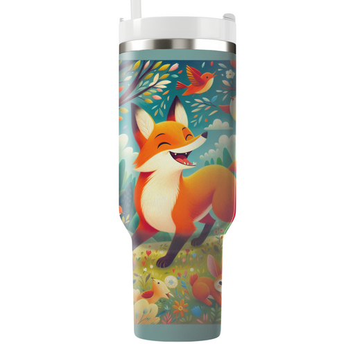 Whimsical Fox And Friends  Tumblers For Gifts