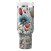 Breezy Floral Doodle  Tumblers With Lids