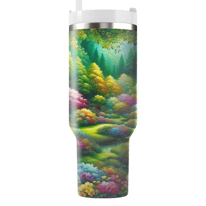 Spring Garden Bliss  Personalized Tumblers