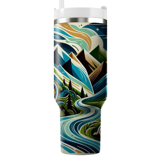 Wanderlust Spirit - Adventure Day  Custom Tumblers