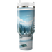 Winter Frosted Pine  Personalized Tumblers