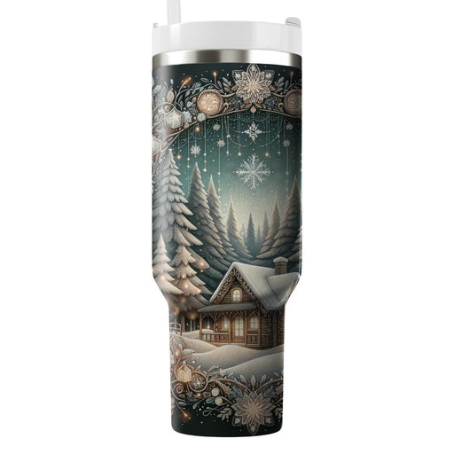 Winter Cozy Comforts  Travel Tumblers