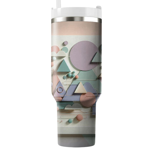 Geometric Pastel Dream  Decorative Tumblers