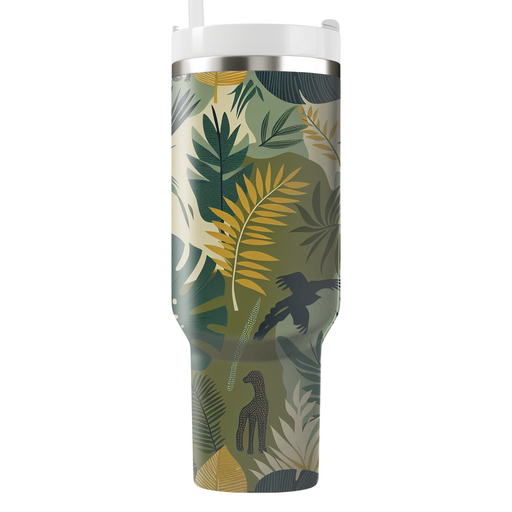 Abstract Jungle Pattern  Decorative Tumblers