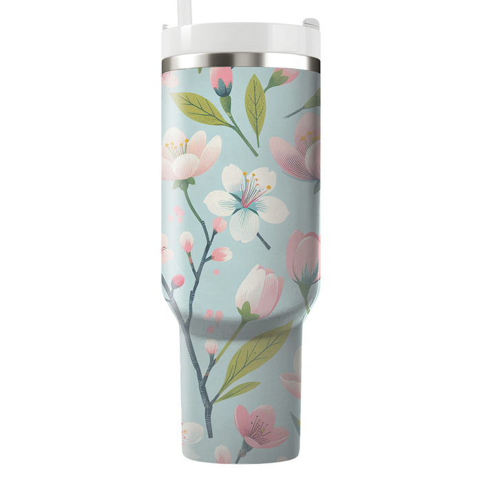 Blossoming Springtime  Tumbler Cups