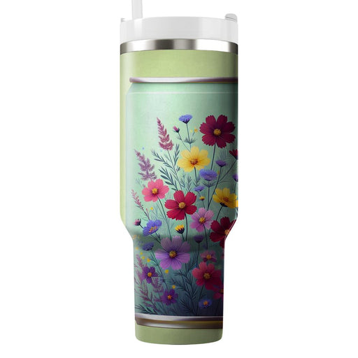 Wildflower Wonderland  Tumbler Cups