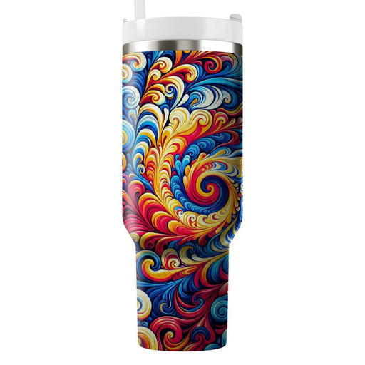 Tie-dye Ecstasy  Tumbler Cups