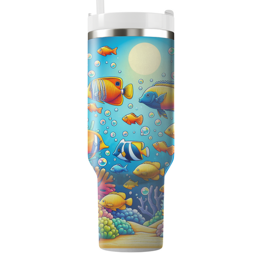 Colorful Tropical Fish Paradise  Tumblers For Gifts