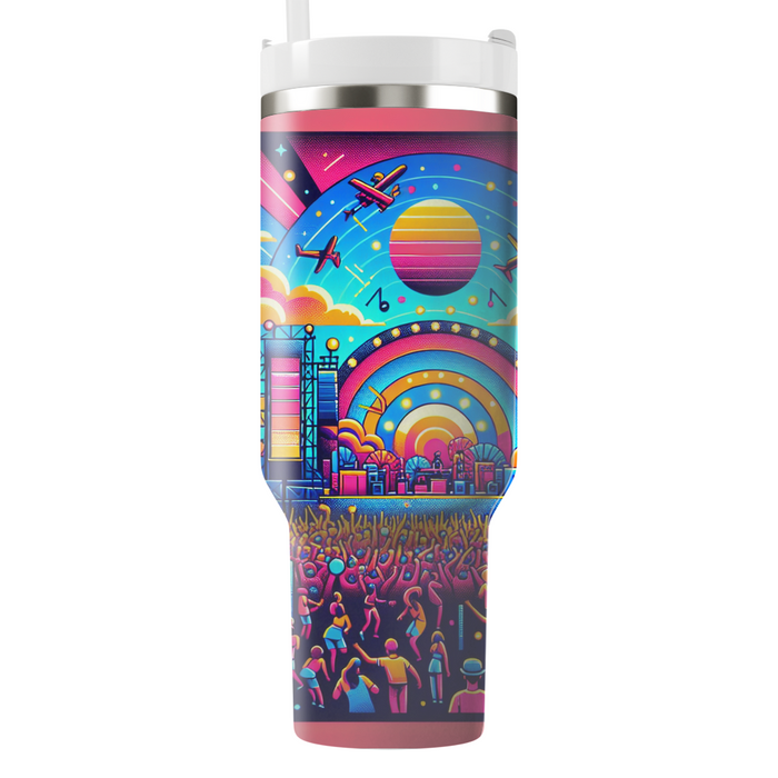 Funky Music Festival Insulated Tumblers