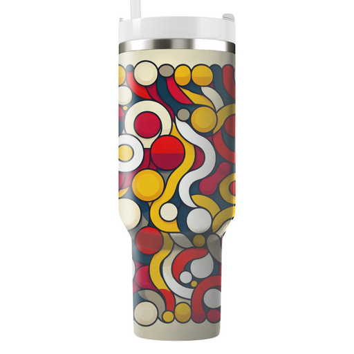 Interlocking Circles Design  Insulated Tumblers