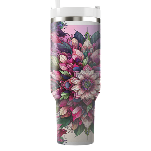 Vivid Kaleidoscope Blossoms  Tumblers For Gifts