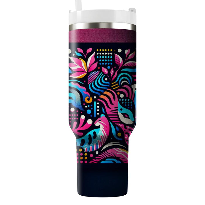 Synthwave Safari  Tumbler Cups