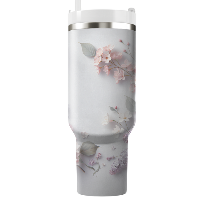 Delicate Blossom Dreams  Custom Tumblers