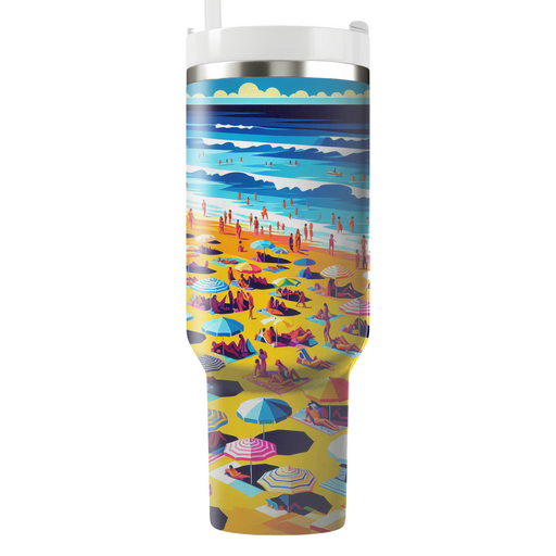 Summer Beach Bliss Decorative Tumblers