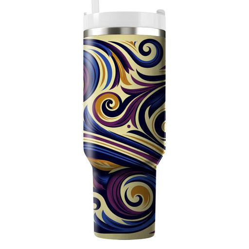 Retro Paisley Dreams  Travel Tumblers