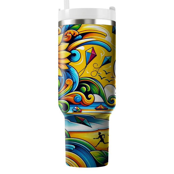 Sunkissed Traditions - A Summer Festival  Tumbler Cups