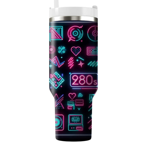 Vintage Neon Lights  Personalized Tumblers