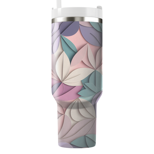 Geometric Petal Cascade  Tumbler Cups