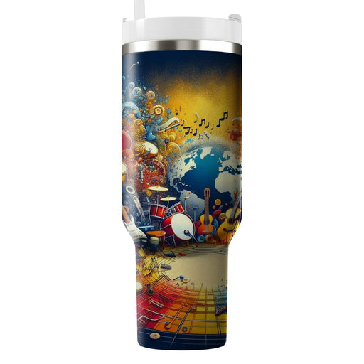 Festival Of Sound - International Music Day  Decorative Tumblers