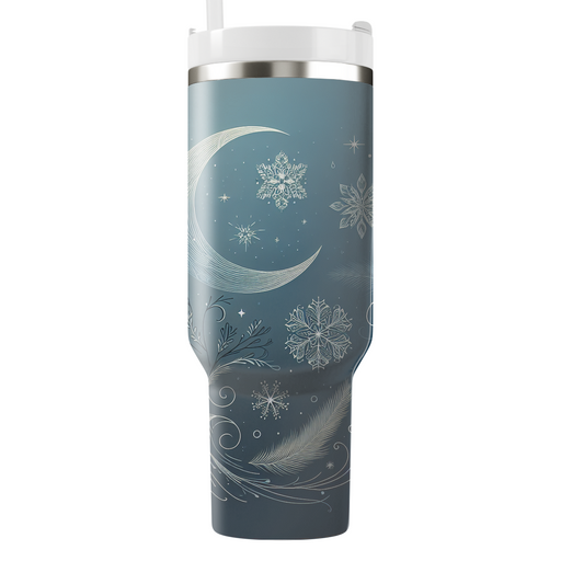 Winter Solstice Harmony - An Enchanted Celebration  Travel Tumblers