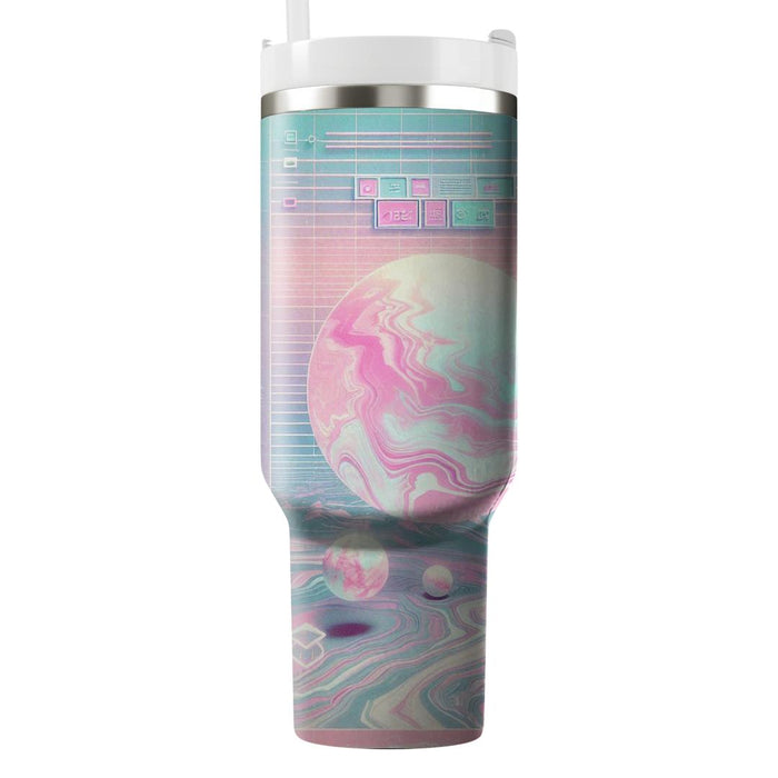 Vaporwave Delight  Decorative Tumblers