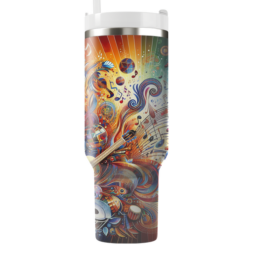 Vibrant Voices - International Day Of Music  Custom Tumblers